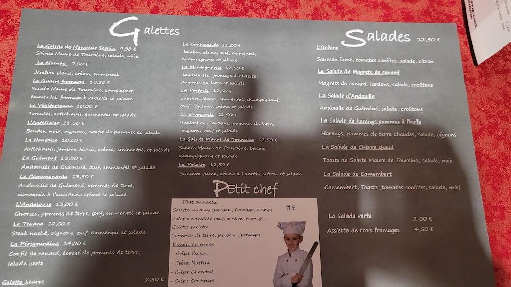 Au Bigouden - Menu Image 1