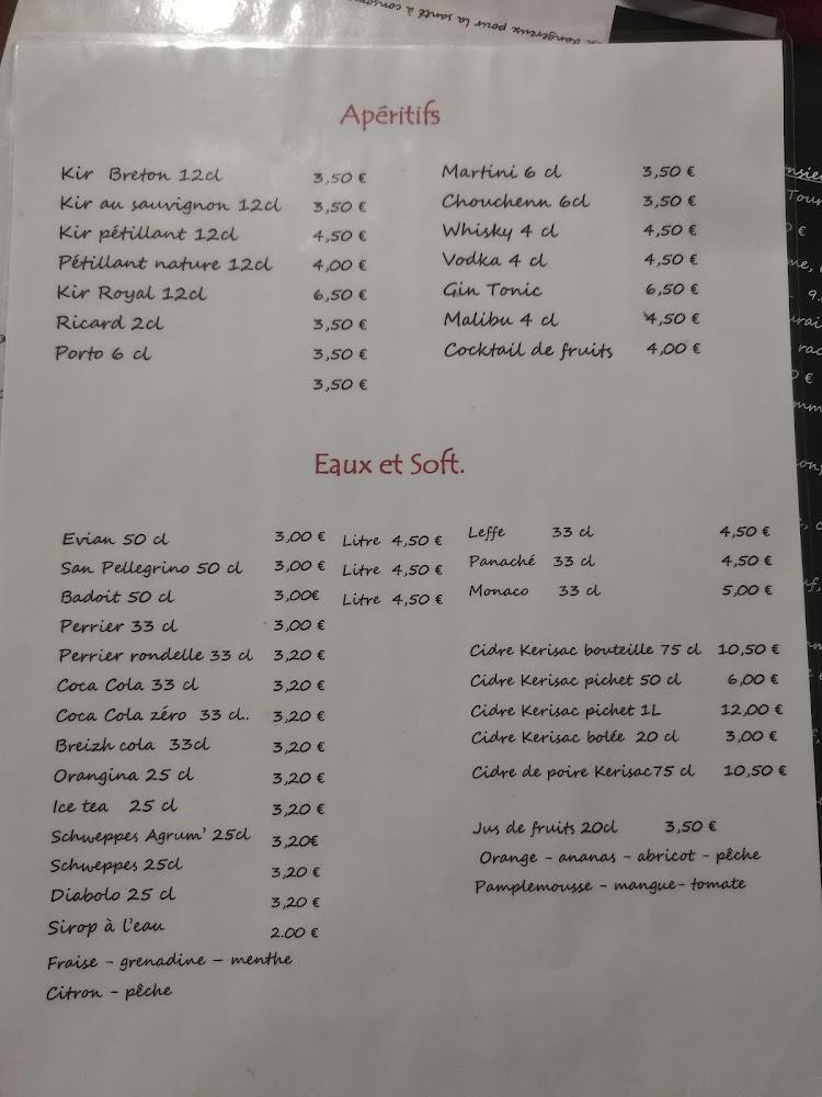 Au Bigouden - Menu Image 3